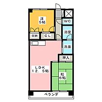 七福マンション  ｜ 愛知県名古屋市昭和区石仏町２丁目（賃貸マンション2LDK・2階・54.00㎡） その2