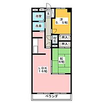 ハイネスバーグ御器所  ｜ 愛知県名古屋市昭和区緑町３丁目（賃貸マンション2LDK・5階・66.36㎡） その2