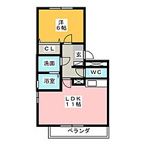 ＺＯＮＥ亀城　Ｂ棟  ｜ 愛知県名古屋市瑞穂区亀城町３丁目（賃貸アパート1LDK・1階・42.01㎡） その2