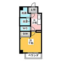 プロシード吹上  ｜ 愛知県名古屋市昭和区車田町２丁目（賃貸マンション1K・6階・24.31㎡） その2