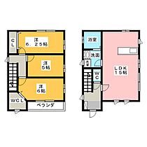 Ｔｗｉｎ　Ｈｏｕｓｅ駒方B棟  ｜ 愛知県名古屋市昭和区駒方町２丁目（賃貸一戸建3LDK・2階・77.83㎡） その2