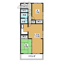 アーク稲元  ｜ 愛知県名古屋市昭和区塩付通６丁目（賃貸マンション2LDK・2階・64.00㎡） その2