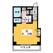 ジュネス石川橋  ｜ 愛知県名古屋市瑞穂区田辺通１丁目（賃貸マンション1K・5階・25.48㎡） その2