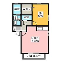 ＺＯＮＥ亀城　Ａ棟  ｜ 愛知県名古屋市瑞穂区亀城町３丁目（賃貸アパート1LDK・2階・44.19㎡） その2