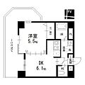 エミネンス石川橋3階5.3万円