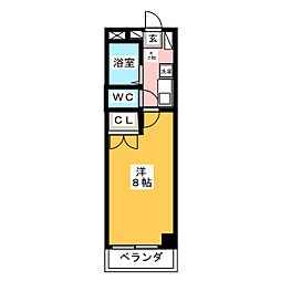 間取図画像 1K