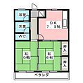 マンション川原2階4.5万円