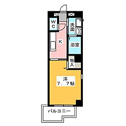ネオ・エスト吹上2 1Kの間取図画像