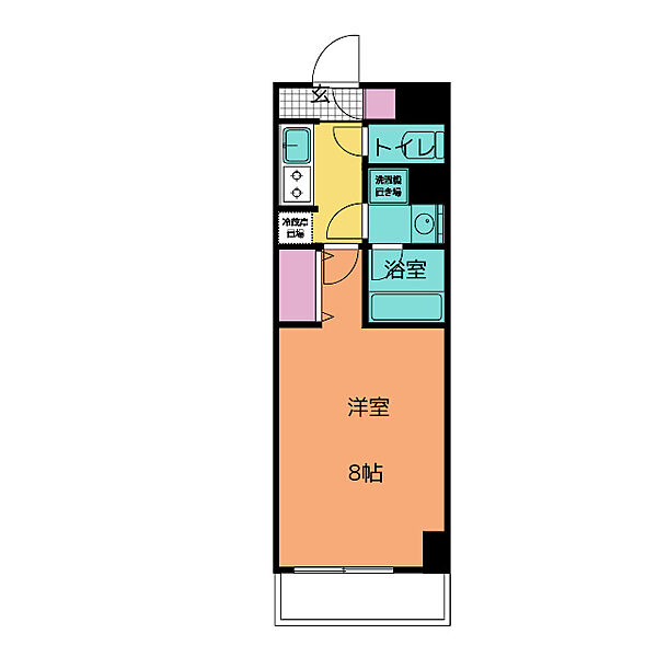 ブランシエスタ金山 1002｜愛知県名古屋市中区正木４丁目(賃貸マンション1K・10階・25.22㎡)の写真 その2