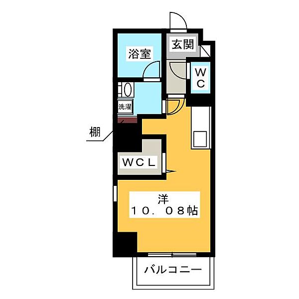 ルクール金山 ｜愛知県名古屋市中区平和２丁目(賃貸マンション1R・8階・28.32㎡)の写真 その2