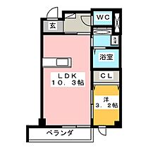 プロムナード西高蔵  ｜ 愛知県名古屋市熱田区旗屋１丁目（賃貸マンション1LDK・2階・34.95㎡） その2