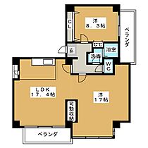 ブラウザ金山  ｜ 愛知県名古屋市中区正木４丁目（賃貸マンション2LDK・6階・98.83㎡） その2