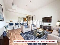 ボン・ヴォヤージュ 1階2LDKのリビング/ダイニング