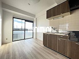 大矢クリーンハイツ 3階2DKのリビング/ダイニング