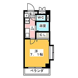 間取図画像 1K
