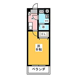 間取図画像 1K