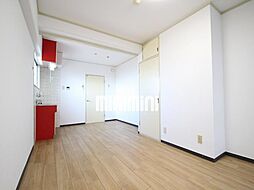 イサジビル 6階ワンルームのリビング/ダイニング