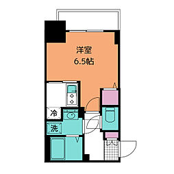 エスリードレジデンス上前津フロント 1Kの間取図画像