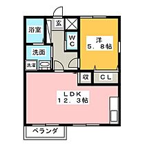 ｅ’ハウス本城  ｜ 愛知県名古屋市南区本城町１丁目（賃貸アパート1LDK・2階・46.62㎡） その2