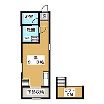 Casa ciruela  ｜ 愛知県名古屋市南区駈上１丁目（賃貸アパート1R・1階・23.56㎡） その2