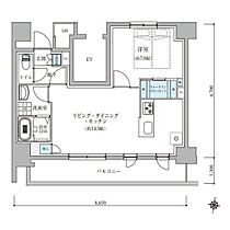 ＴＥＮＡＳ瑞穂通 1301 ｜ 愛知県名古屋市瑞穂区瑞穂通３丁目34（賃貸マンション1LDK・13階・48.69㎡） その2