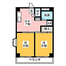 エーデルハイム成田  ｜ 愛知県名古屋市南区外山１丁目（賃貸マンション2DK・1階・38.80㎡） その2