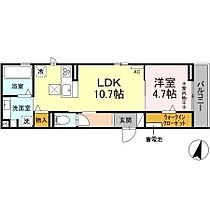 グラン仁所町 101 ｜ 愛知県名古屋市瑞穂区仁所町２丁目3（賃貸アパート1LDK・1階・40.43㎡） その2