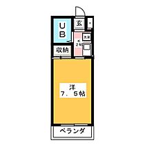 アメニティふじた  ｜ 愛知県名古屋市瑞穂区彌富通３丁目（賃貸マンション1K・4階・21.00㎡） その2