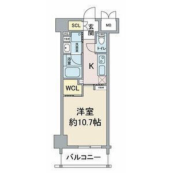 ユニレジデンス瑞穂運動場東 902｜愛知県名古屋市瑞穂区彌富通２丁目(賃貸マンション1K・9階・29.70㎡)の写真 その2