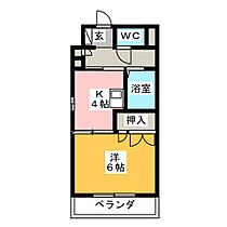 ドミール本城  ｜ 愛知県名古屋市南区本城町２丁目（賃貸マンション1K・5階・24.85㎡） その2