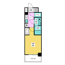 S-RESIDENCE堀田North II 706 ｜ 愛知県名古屋市瑞穂区堀田通８丁目8-1（賃貸マンション1K・7階・25.44㎡） その2