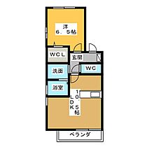 シャンテ星宮  ｜ 愛知県名古屋市南区星宮町（賃貸アパート1LDK・1階・41.22㎡） その2