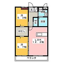 Casa  felice  ｜ 愛知県名古屋市南区中江２丁目（賃貸マンション2LDK・1階・60.00㎡） その2