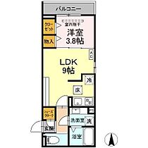 サクラガーデン瑞穂 102 ｜ 愛知県名古屋市瑞穂区軍水町１丁目29番2、29番3（賃貸アパート1LDK・1階・33.58㎡） その2