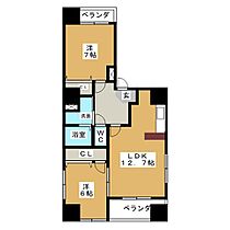 サンエスタシオン丸の内  ｜ 愛知県名古屋市中区丸の内１丁目（賃貸マンション2LDK・2階・61.38㎡） その2