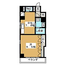 リバーパークヴィレッジ  ｜ 愛知県名古屋市東区泉１丁目（賃貸マンション1DK・6階・41.06㎡） その2