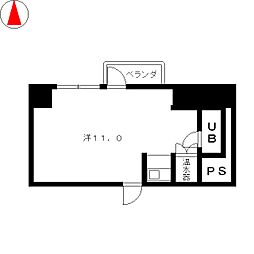 間取図画像 ワンルーム