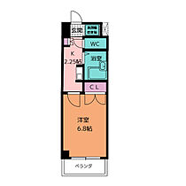 クレスト泉  ｜ 愛知県名古屋市東区泉２丁目（賃貸マンション1K・3階・21.87㎡） その2