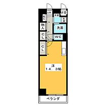 クレール高岳  ｜ 愛知県名古屋市東区東桜１丁目（賃貸マンション1R・5階・40.89㎡） その2