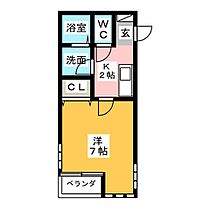 プランドール・Ｓ  ｜ 愛知県名古屋市中区新栄１丁目（賃貸マンション1K・2階・24.08㎡） その2