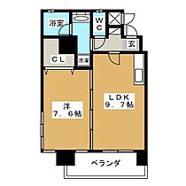 スタジオスクエア泉  ｜ 愛知県名古屋市東区泉１丁目（賃貸マンション1LDK・7階・41.67㎡） その2