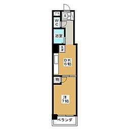 間取図画像 1DK