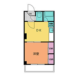間取図画像 1DK