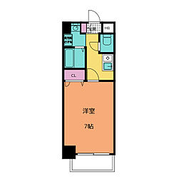 ＳＨ丸の内 4階1Kの間取り