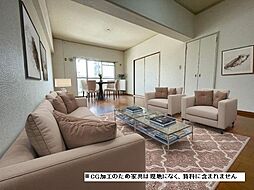 東桜スカイハイツ 6階3LDKのリビング/ダイニング