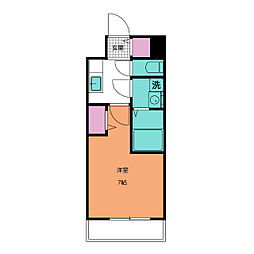 ファステート栄セントラル 1Kの間取図画像