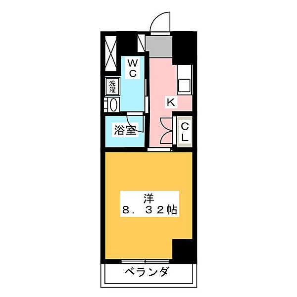 フローラ供米田 ｜愛知県名古屋市中川区供米田２丁目(賃貸マンション1K・3階・25.73㎡)の写真 その2