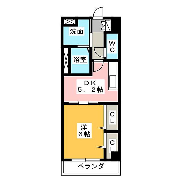 ヤマトマンション平戸 ｜愛知県名古屋市中川区平戸町２丁目(賃貸マンション1DK・2階・30.26㎡)の写真 その2