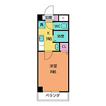 ヤマトマンション昭和橋  ｜ 愛知県名古屋市中川区昭和橋通２丁目（賃貸マンション1K・4階・24.96㎡） その2