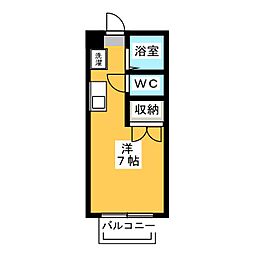 間取図画像 ワンルーム